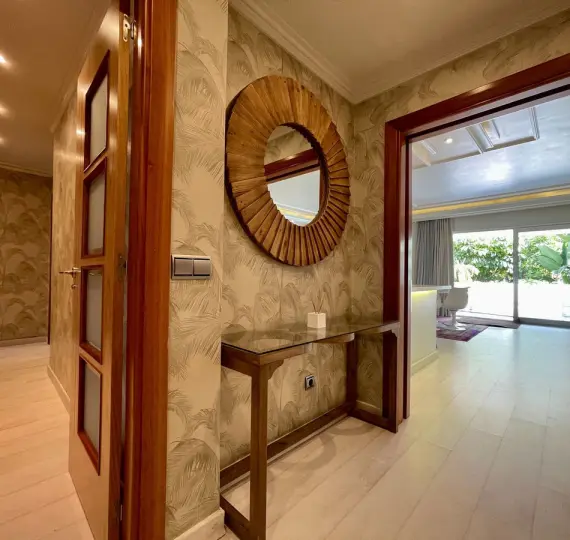 Short-term rent of ground floor apartment in Puerto Banús