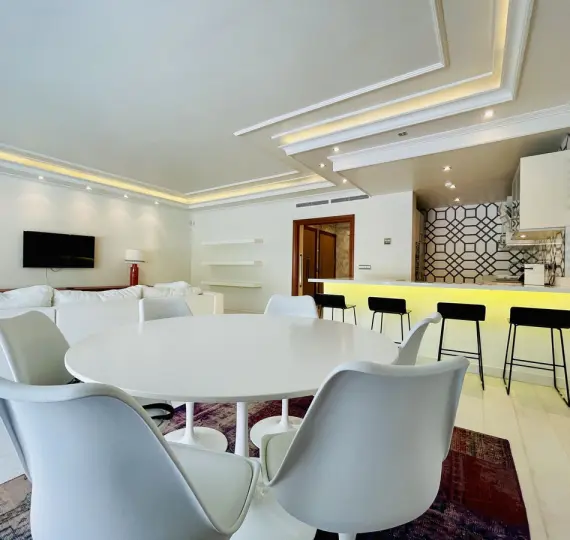 Short-term rent of ground floor apartment in Puerto Banús