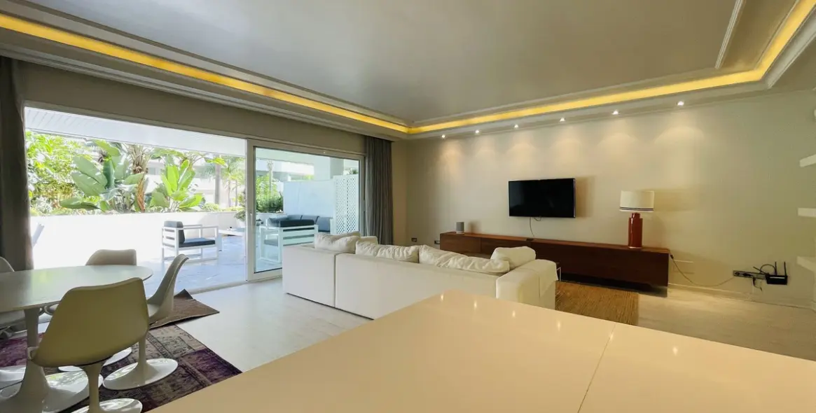 Short-term rent of ground floor apartment in Puerto Banús 7