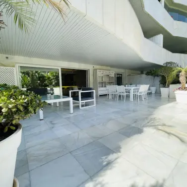Long-term rent of ground floor apartment in Puerto Banús