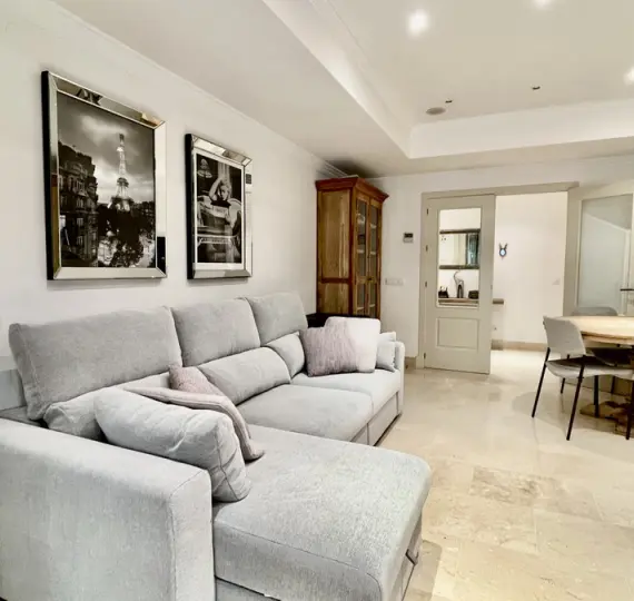 Short-term rent of ground floor apartment in The Golden Mile