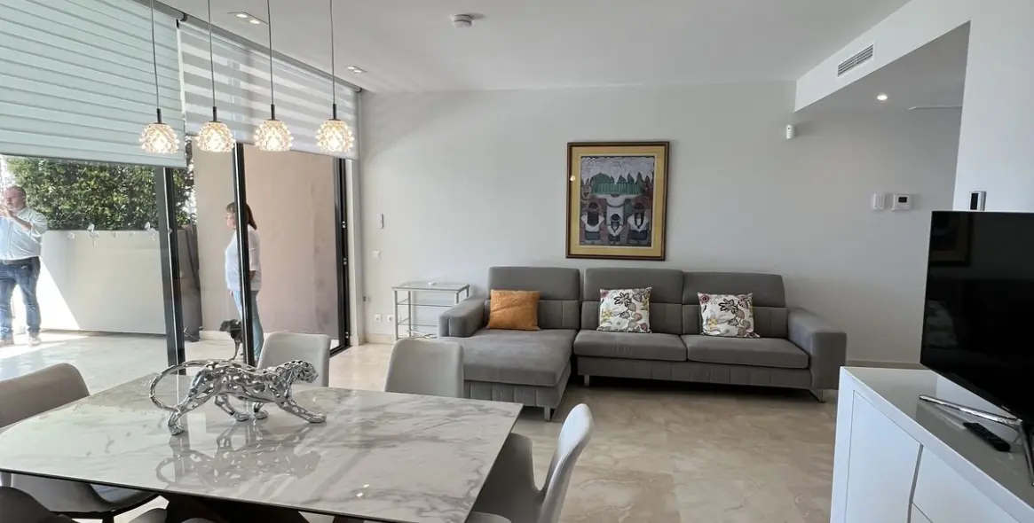 Long-term rent of ground floor apartment in Cabopino 4