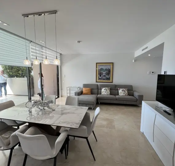 Долгосрочная аренда апартаментов на первом этаже в Cabopino