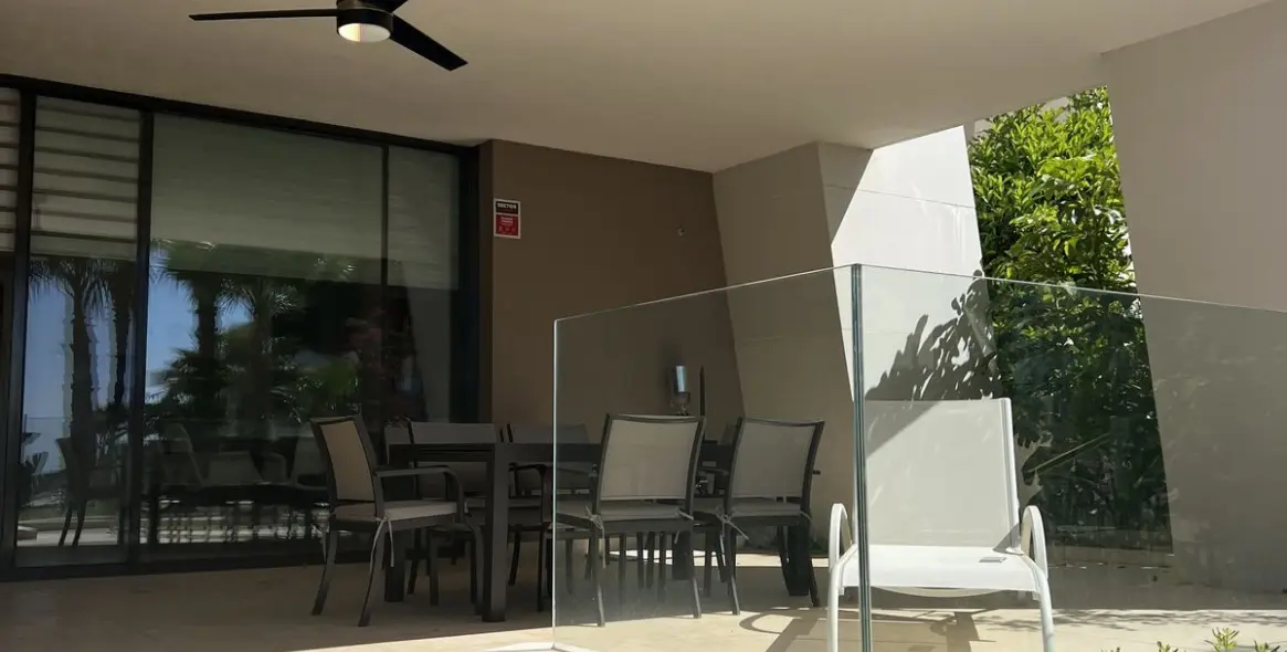 Long-term rent of ground floor apartment in Cabopino 8