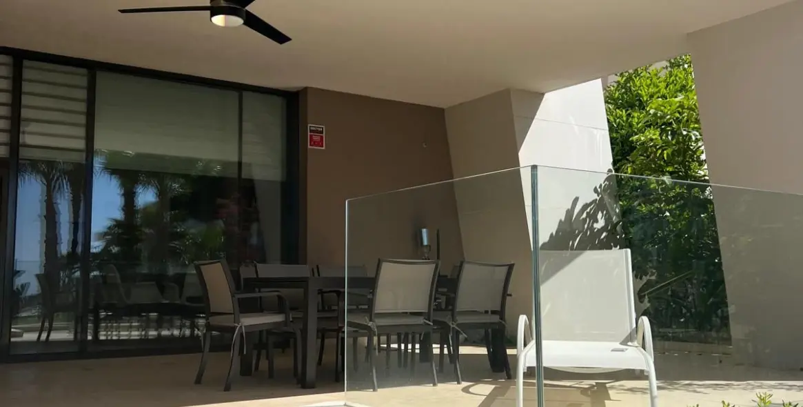 Long-term rent of ground floor apartment in Cabopino 19