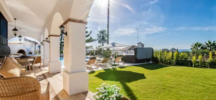 Краткосрочная аренда  отдельно стоящей виллы в Elviria 2