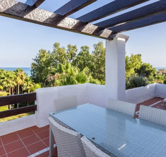 Long-term rent of penthouse in Puerto Banús