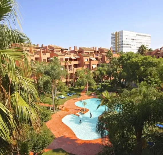 Short-term rent of penthouse in Marbella