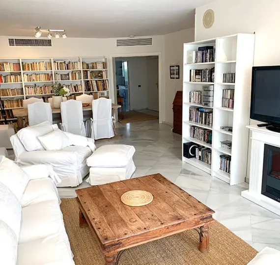 Short-term rent of ground floor apartment in Puerto Banús