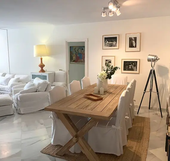 Short-term rent of ground floor apartment in Puerto Banús