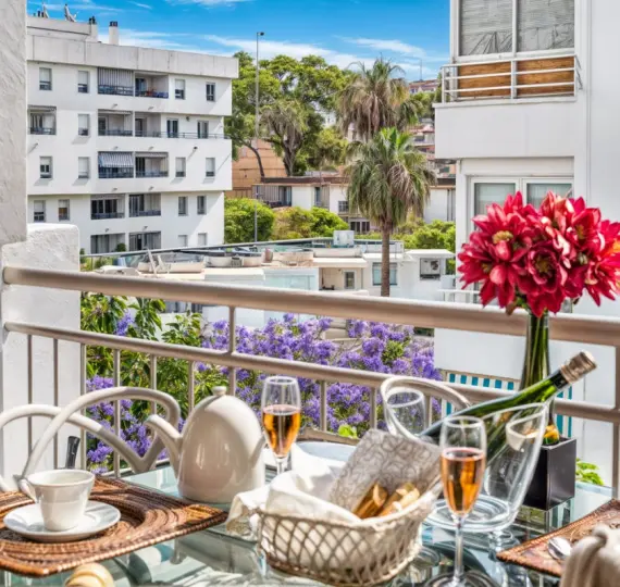 Short-term rent of penthouse in Marbella