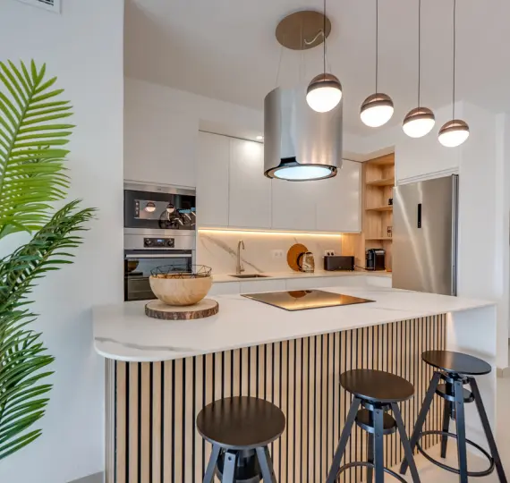 Short-term rent of middle floor apartment in Nueva Andalucía