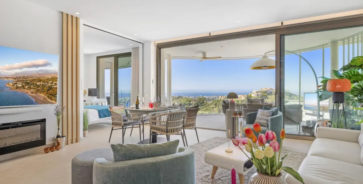 Short-term rent of middle floor apartment in Benahavís 8