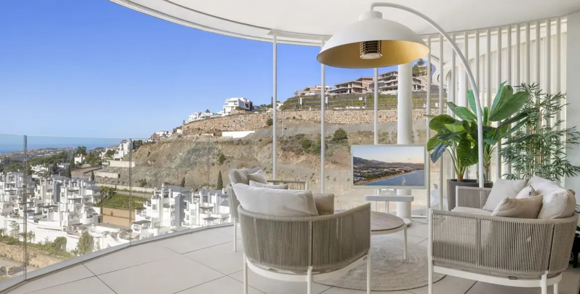 Short-term rent of middle floor apartment in Benahavís 16