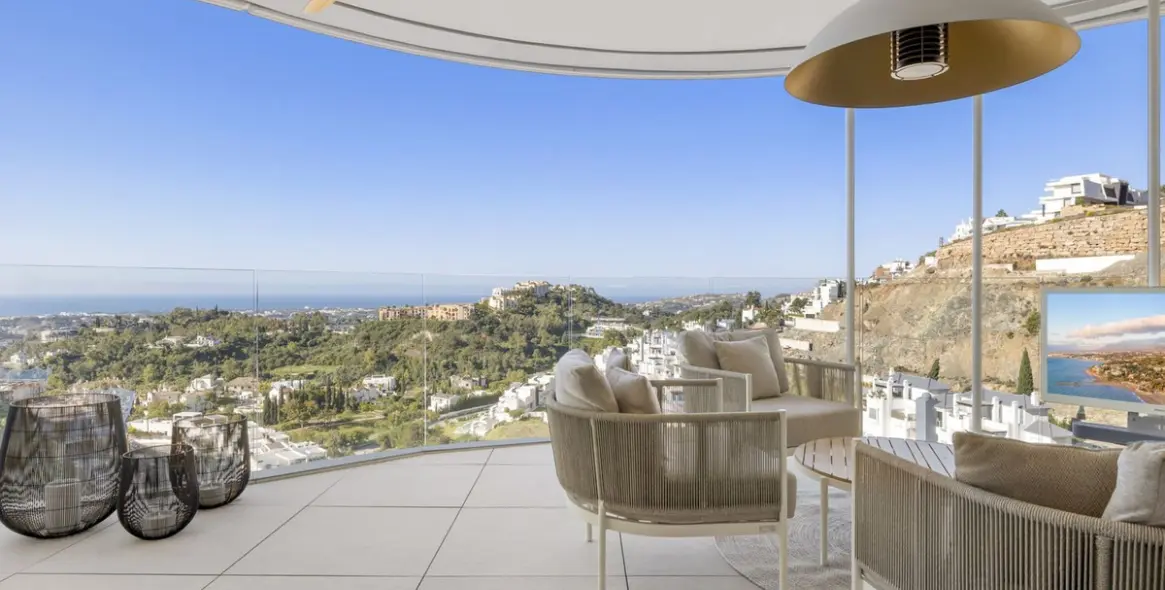 Short-term rent of middle floor apartment in Benahavís 17