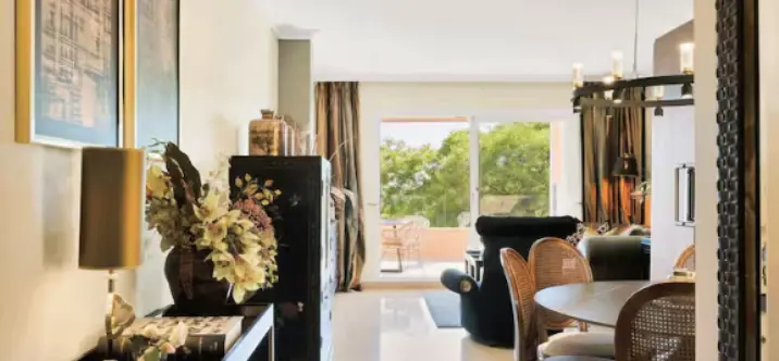 Short-term rent of middle floor apartment in Elviria 1