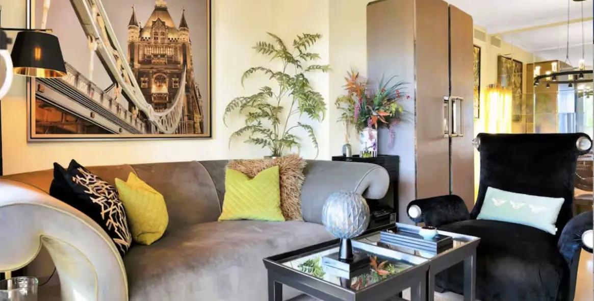 Short-term rent of middle floor apartment in Elviria 4