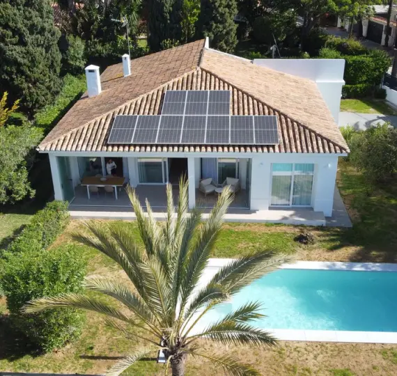 Long-term rent of detached villa in Marbesa