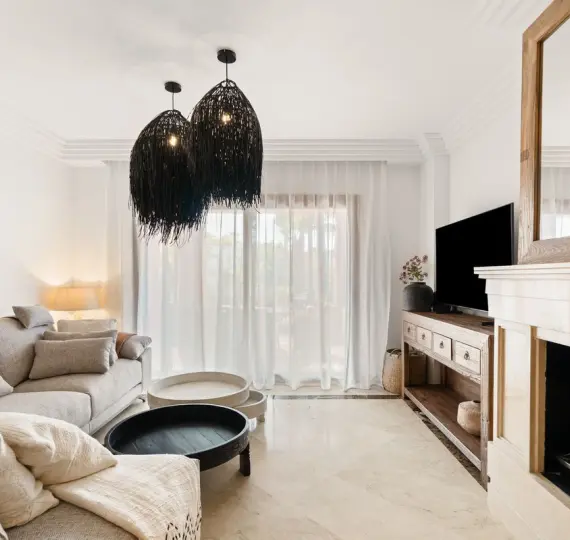 Short-term rent of ground floor apartment in Puerto Banús