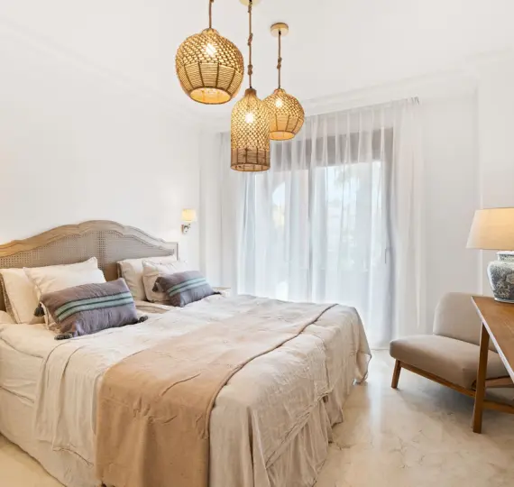 Short-term rent of ground floor apartment in Puerto Banús