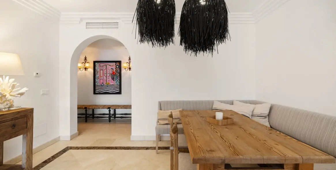 Short-term rent of ground floor apartment in Puerto Banús 17