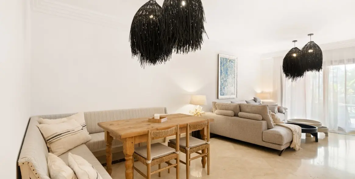 Short-term rent of ground floor apartment in Puerto Banús 23
