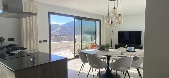 Short-term rent of penthouse in Istán 1