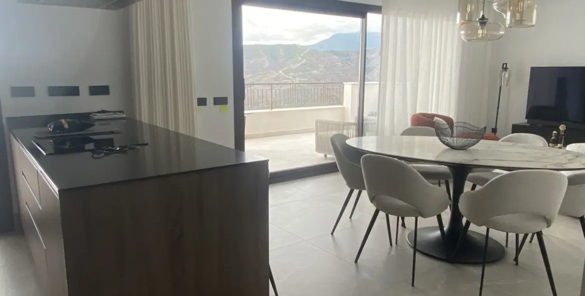 Short-term rent of penthouse in Istán 8