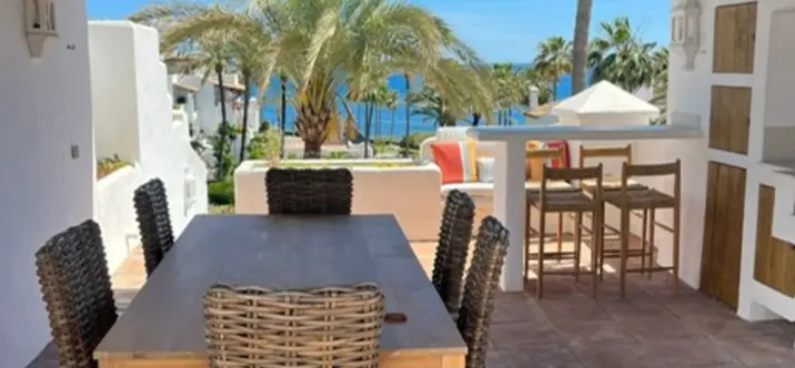 Short-term rent of middle floor apartment in Estepona 1