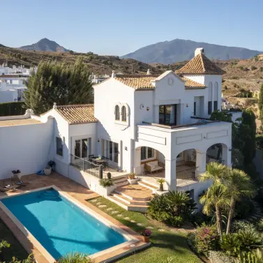 Alquiler a corto plazo de villa independiente en Benahavís