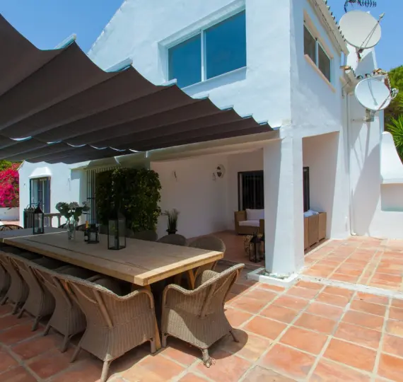 Краткосрочная аренда  отдельно стоящей виллы в Calahonda