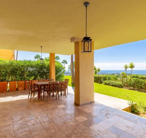 Long-term rent of ground floor apartment in Benahavís