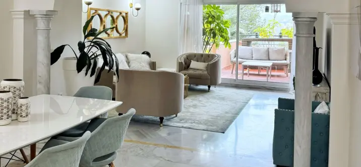 Долгосрочная аренда апартаментов на среднем этаже в Nueva Andalucía 4