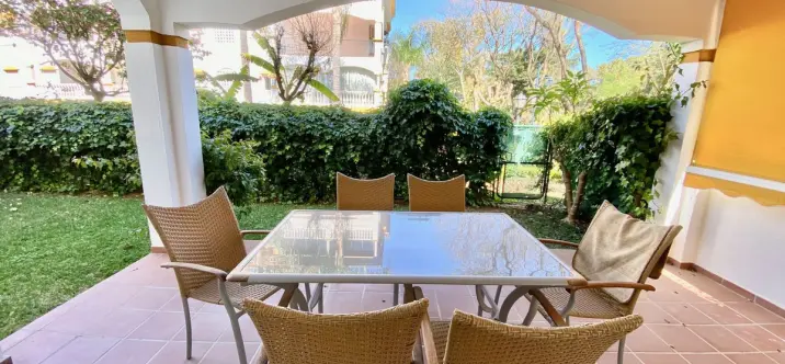 Long-term rent of ground floor apartment in Nueva Andalucía 1