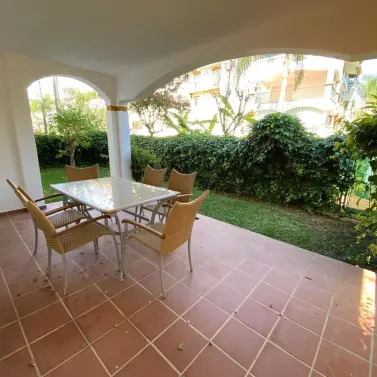 Long-term rent of ground floor apartment in Nueva Andalucía