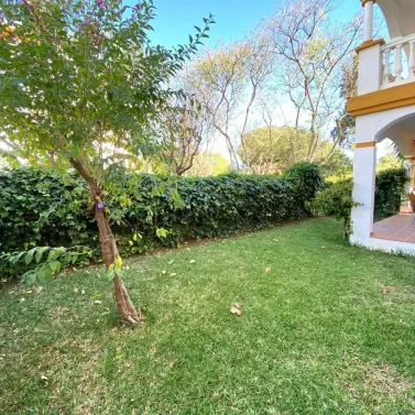 Long-term rent of ground floor apartment in Nueva Andalucía