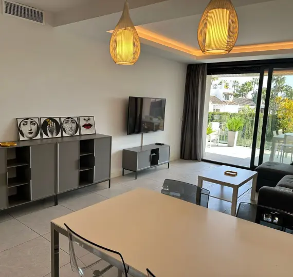 Long-term rent of middle floor apartment in Cancelada