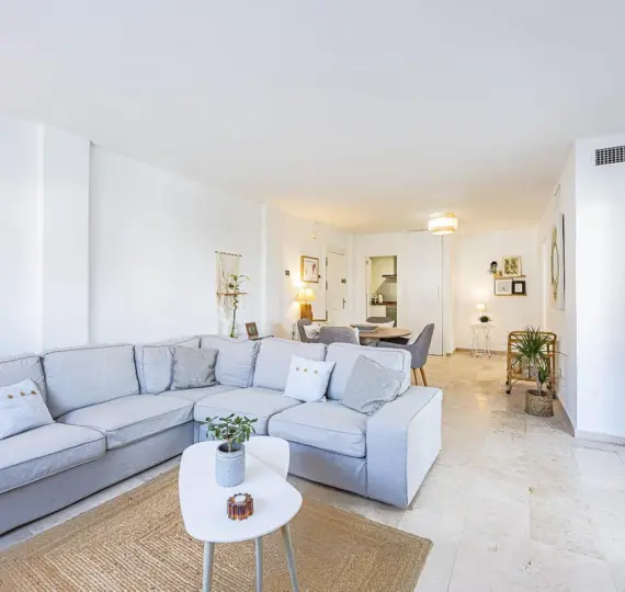 Long-term rent of ground floor apartment in Nueva Andalucía