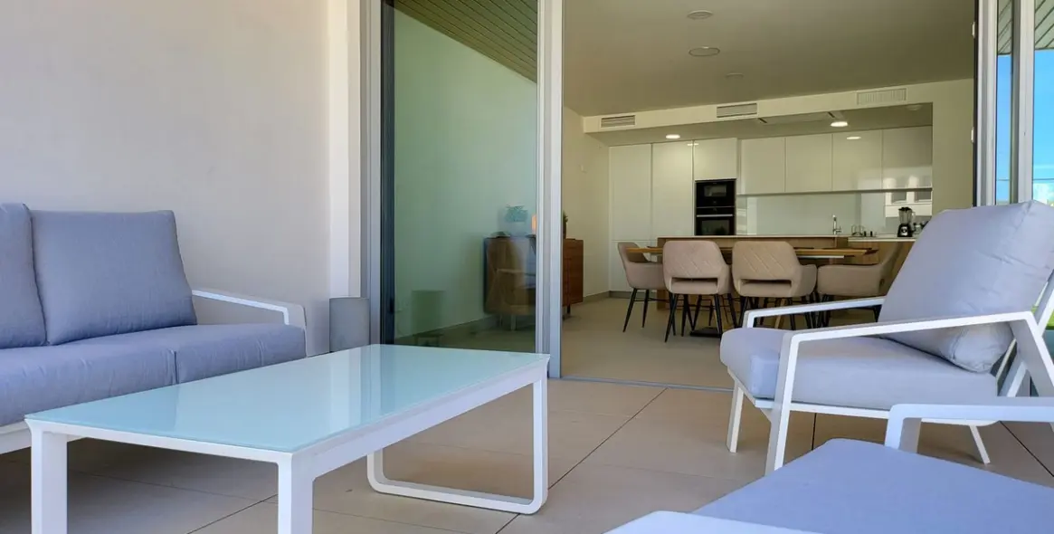 Short-term rent of ground floor apartment in La Cala de Mijas 39