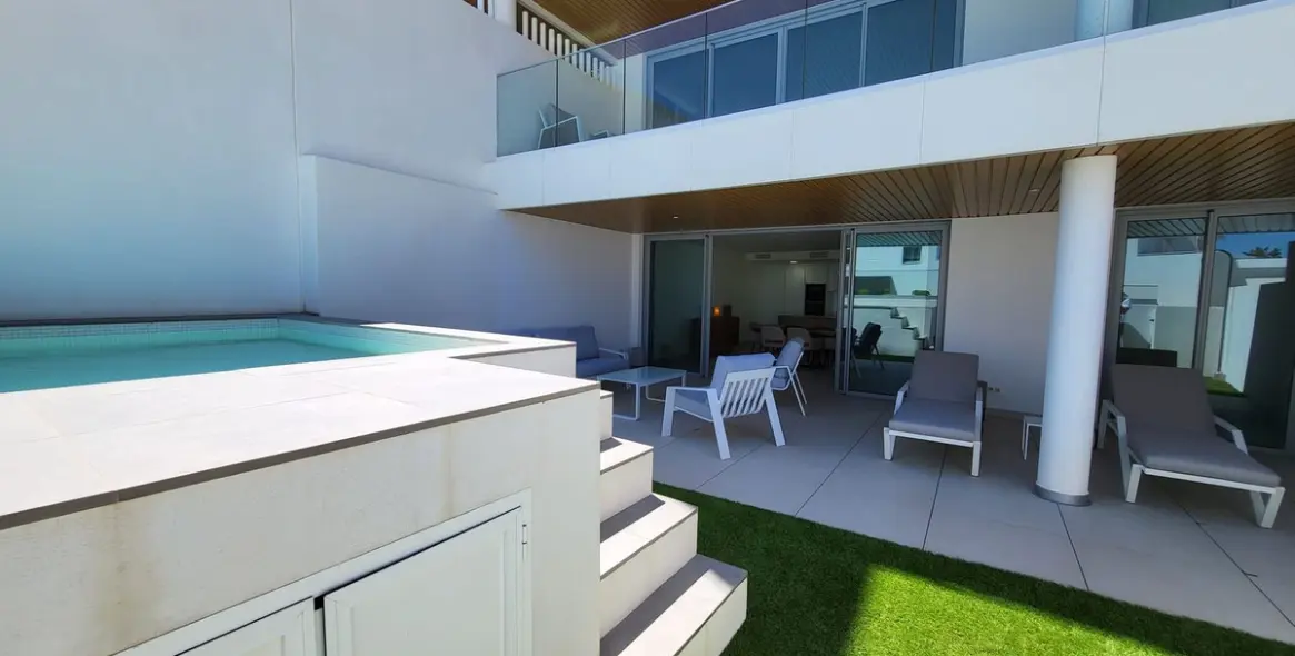 Short-term rent of ground floor apartment in La Cala de Mijas 41