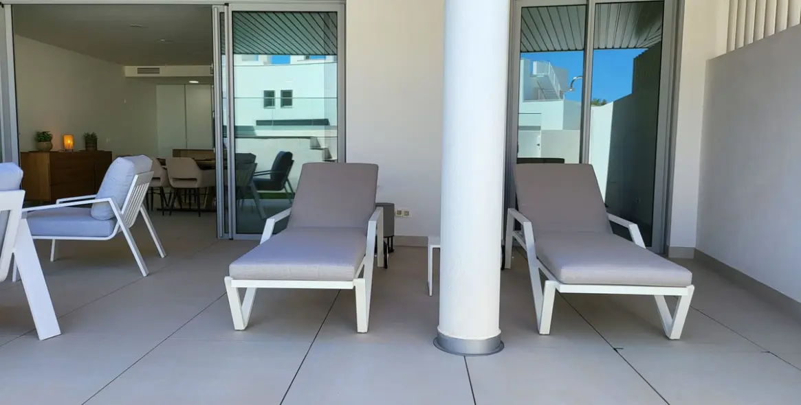 Short-term rent of ground floor apartment in La Cala de Mijas 42