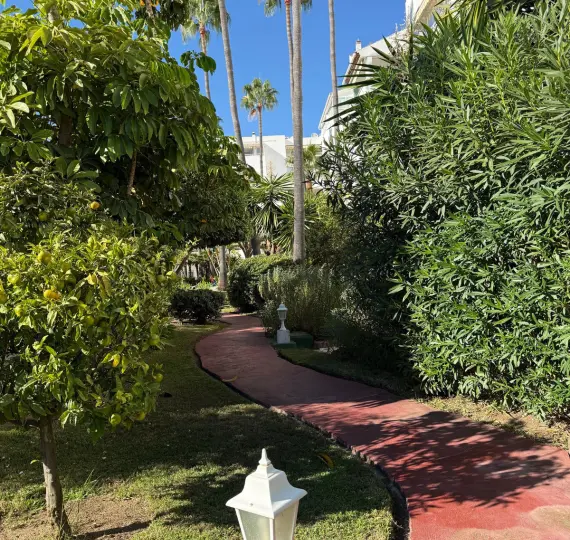 Long-term rent of ground floor apartment in Estepona