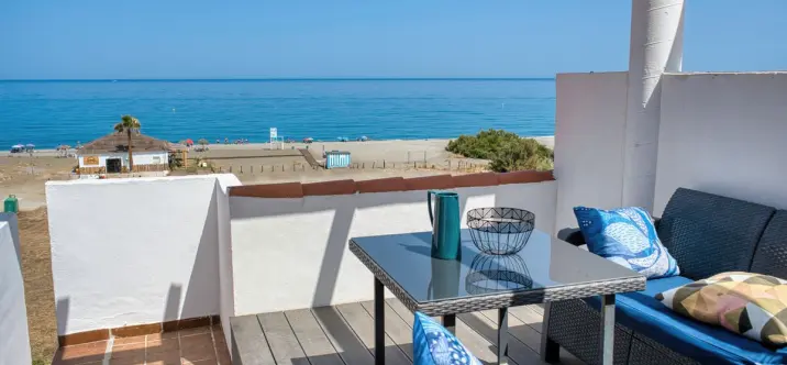 Долгосрочная аренда двухуровневого пентхауса в Manilva 0