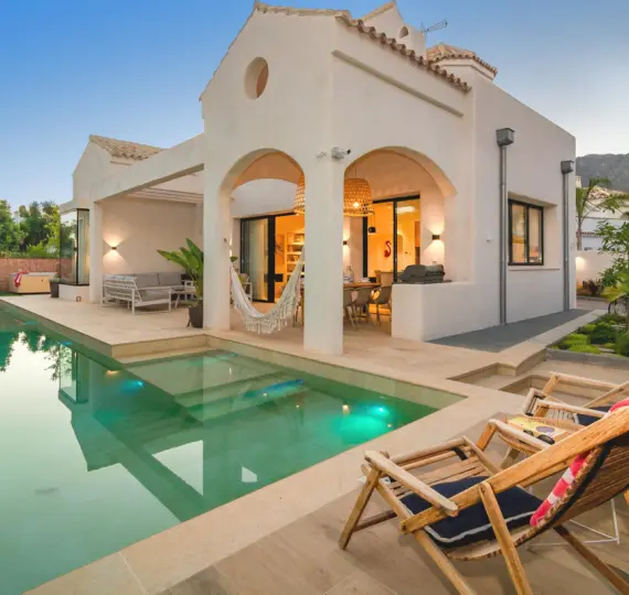 Long-term rent of detached villa in Marbella