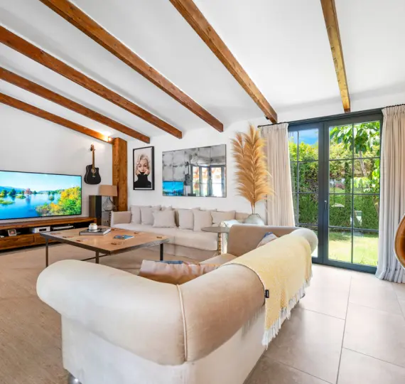 Краткосрочная аренда  отдельно стоящей виллы в Guadalmina Alta