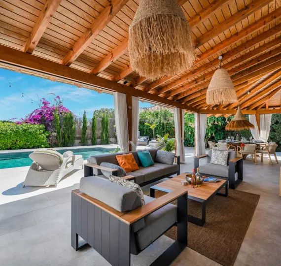 Краткосрочная аренда  отдельно стоящей виллы в Guadalmina Alta