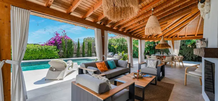 Краткосрочная аренда  отдельно стоящей виллы в Guadalmina Alta 4