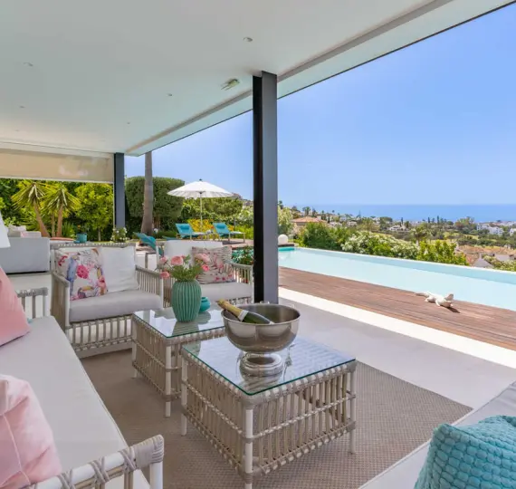 Краткосрочная аренда  отдельно стоящей виллы в Nueva Andalucía