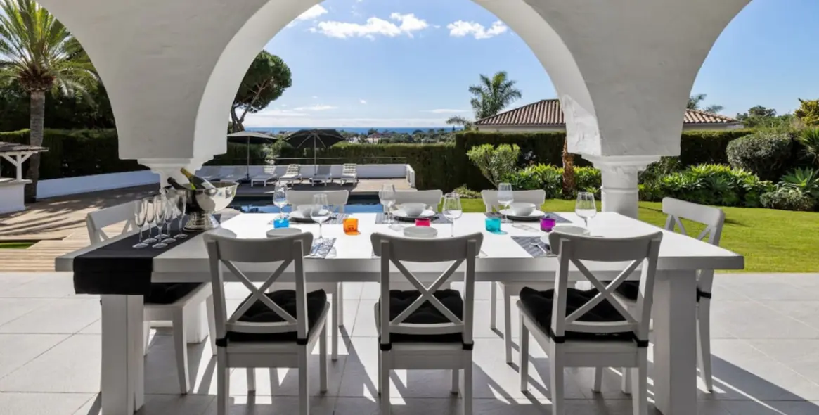 Краткосрочная аренда  отдельно стоящей виллы в Las Chapas 12