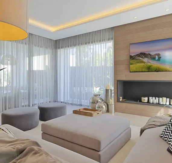 Long-term rent of detached villa in Marbella